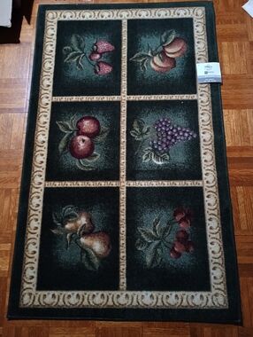 JCPenney home collection rug fruit majesty 30x50